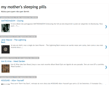 Tablet Screenshot of my-mothers-sleeping-pills.blogspot.com