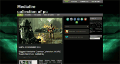 Desktop Screenshot of gamezonemediafire.blogspot.com