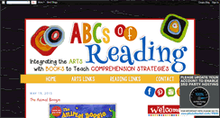 Desktop Screenshot of abcsofreading.blogspot.com