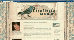 Desktop Screenshot of creativelymine.blogspot.com