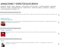 Tablet Screenshot of animacionesbosch.blogspot.com