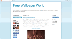 Desktop Screenshot of freewallpapersbd.blogspot.com