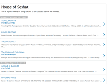 Tablet Screenshot of houseofseshat.blogspot.com