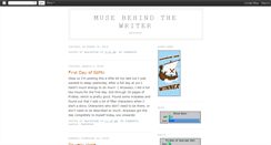Desktop Screenshot of musebehindthewriter.blogspot.com