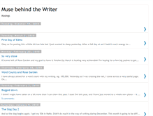 Tablet Screenshot of musebehindthewriter.blogspot.com