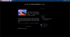 Desktop Screenshot of gyg-electronic.blogspot.com