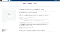 Desktop Screenshot of nannybuzz.blogspot.com