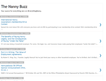 Tablet Screenshot of nannybuzz.blogspot.com