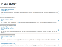 Tablet Screenshot of myjourneytounix.blogspot.com