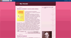 Desktop Screenshot of maxheindel.blogspot.com