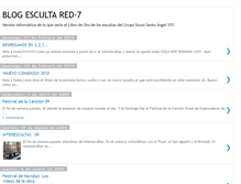 Tablet Screenshot of escultas.blogspot.com