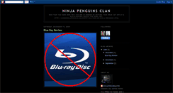 Desktop Screenshot of linuxninjapenguins.blogspot.com