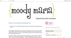 Desktop Screenshot of moodymaria.blogspot.com