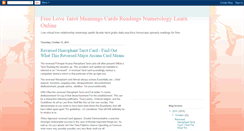 Desktop Screenshot of freelovetarot.blogspot.com