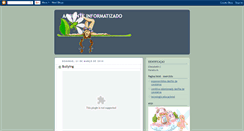 Desktop Screenshot of ambienteinformatizadoeducacion.blogspot.com
