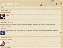 Tablet Screenshot of millerwhitescripts.blogspot.com