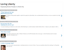 Tablet Screenshot of lovingliberty.blogspot.com