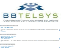 Tablet Screenshot of bbtelsysvoip.blogspot.com