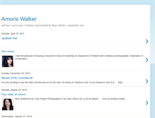 Tablet Screenshot of amoriswalker.blogspot.com