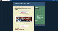 Desktop Screenshot of live-basketball-pass.blogspot.com