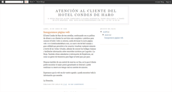 Desktop Screenshot of condesdeharo.blogspot.com