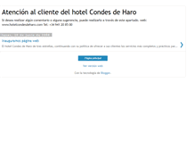 Tablet Screenshot of condesdeharo.blogspot.com
