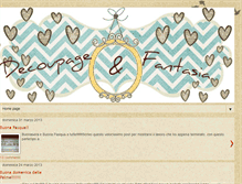 Tablet Screenshot of angelacreazioni.blogspot.com