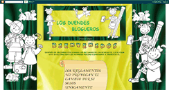 Desktop Screenshot of losduendesblogueros.blogspot.com