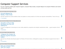 Tablet Screenshot of computer-support-services-canada.blogspot.com