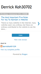 Mobile Screenshot of derrickkoh21703.blogspot.com