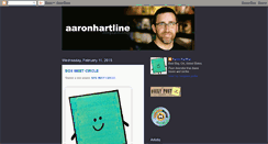 Desktop Screenshot of aaronhartline.blogspot.com