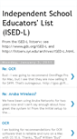 Mobile Screenshot of ised-l.blogspot.com