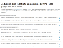 Tablet Screenshot of lindsayism.blogspot.com
