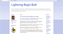 Desktop Screenshot of bugsbutt.blogspot.com