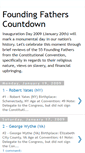 Mobile Screenshot of foundingfatherscountdown.blogspot.com