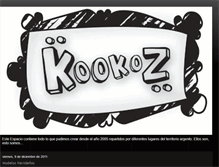 Tablet Screenshot of kookozweb.blogspot.com