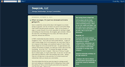 Desktop Screenshot of deeplinkllc.blogspot.com