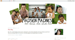 Desktop Screenshot of madsennicole.blogspot.com
