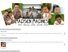 Tablet Screenshot of madsennicole.blogspot.com