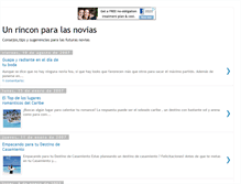 Tablet Screenshot of el-rincon-de-la-novia.blogspot.com