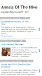 Mobile Screenshot of annalsofthehive.blogspot.com