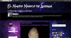 Desktop Screenshot of anjanamagica.blogspot.com