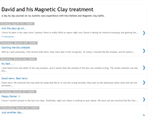 Tablet Screenshot of magneticclay.blogspot.com