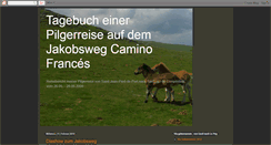 Desktop Screenshot of pilgertagebuch-jakobsweg.blogspot.com