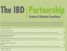 Tablet Screenshot of ibdpartnership.blogspot.com
