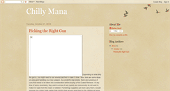 Desktop Screenshot of chillymama.blogspot.com