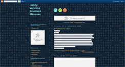 Desktop Screenshot of hvgonzalezm.blogspot.com