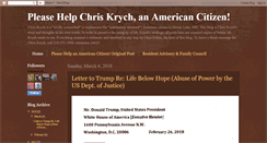 Desktop Screenshot of chriskrych.blogspot.com