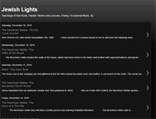 Tablet Screenshot of jewishlights.blogspot.com