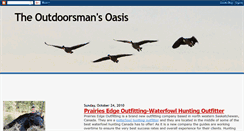 Desktop Screenshot of outdoorsmansoasis.blogspot.com